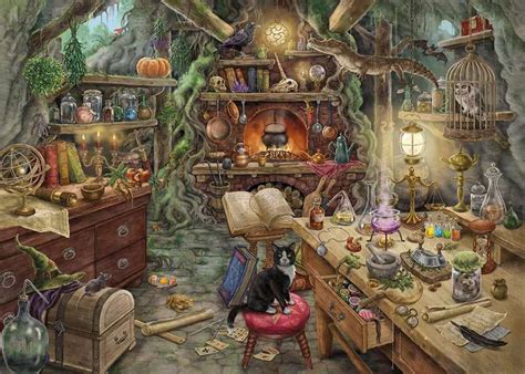 Get lost in the enchanting world of witchcraft with our captivating puzzles